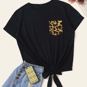 Cheetah Print Top